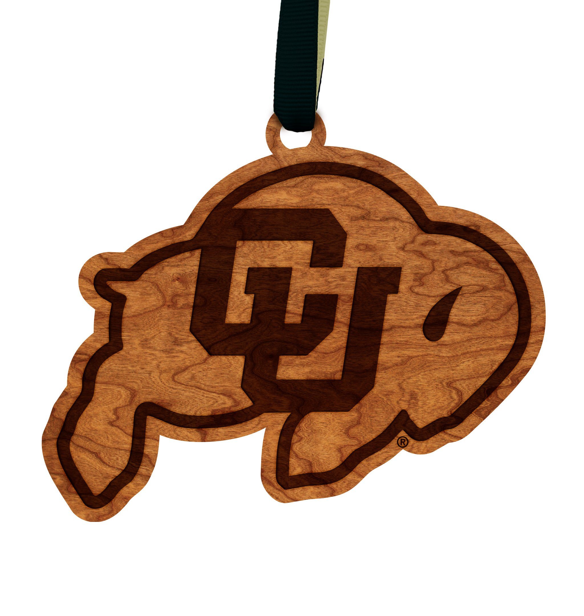 Colorado – Christmas Tree Ornaments – Buffalo Logo Cutout