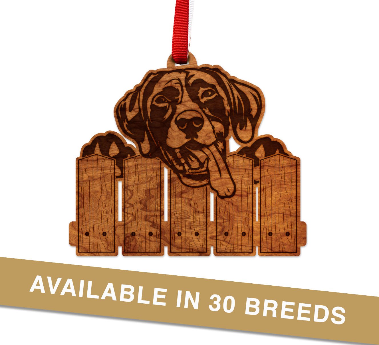 Dog Christmas Tree Ornaments Multiple Dog Breeds Available