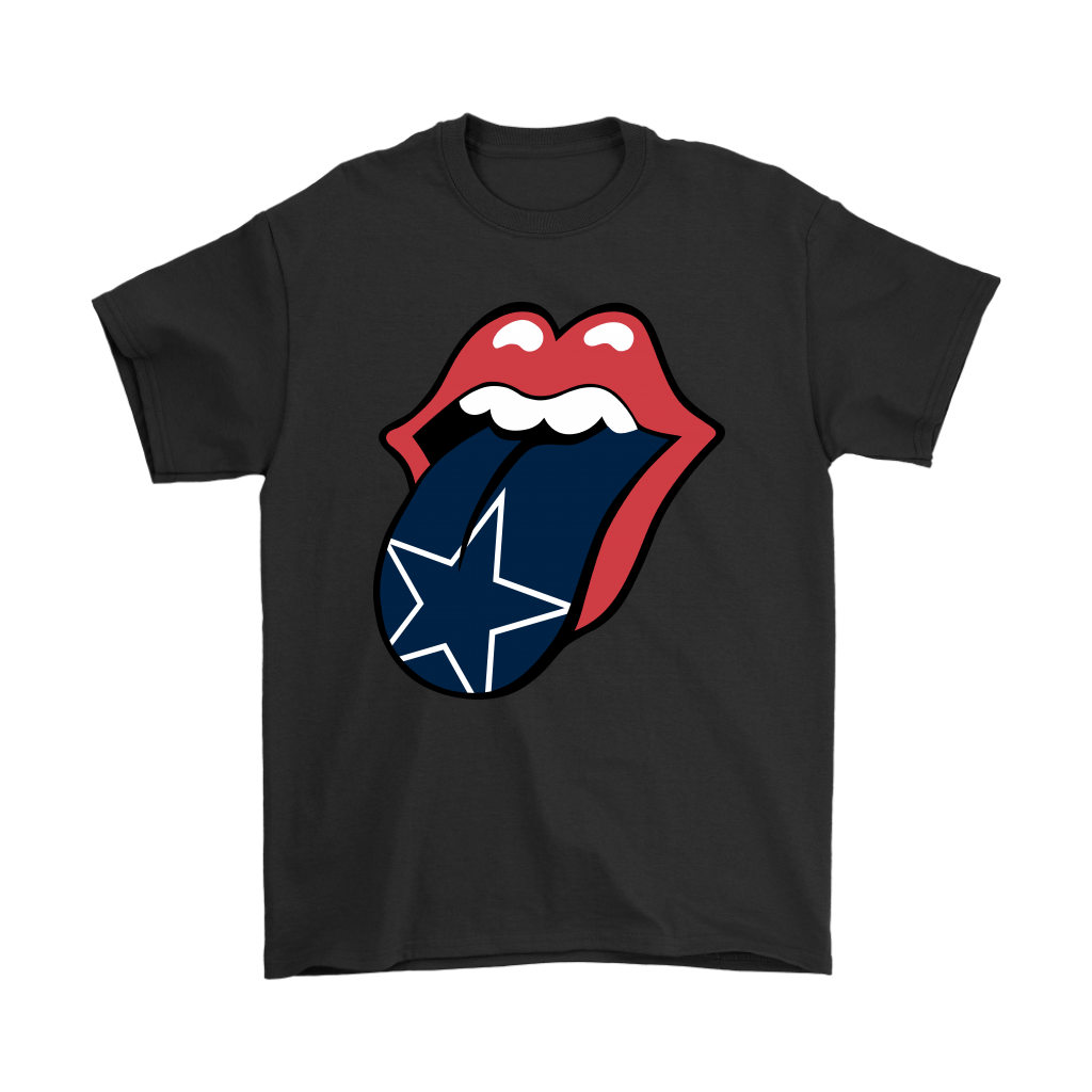 The Rolling Stones Logo X Dallas Cowboys Mashup Nfl Men Women T-shirt, Hoodie, Sweatshirt | Size Up To 6xl