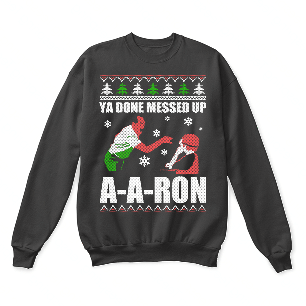 A aron christmas clearance sweater