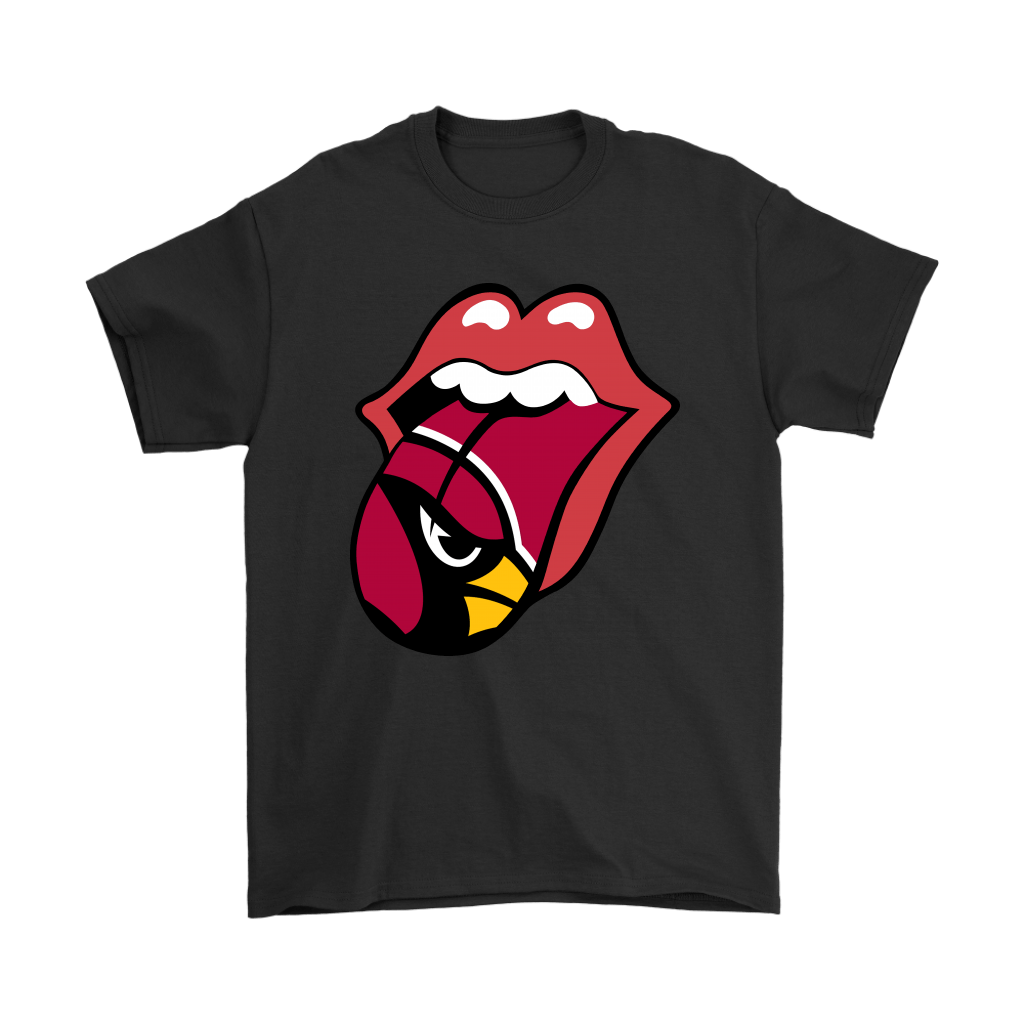 The Rolling Stones Logo X Arizona Cardinals Mashup Nfl Men Women T-shirt, Hoodie, Sweatshirt | Size Up To 6xl