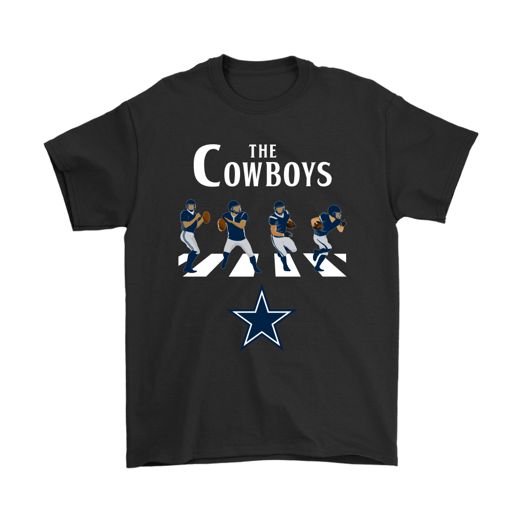 Dallas Cowboys The Beatles Abbey Road Walk Nfl Shirts