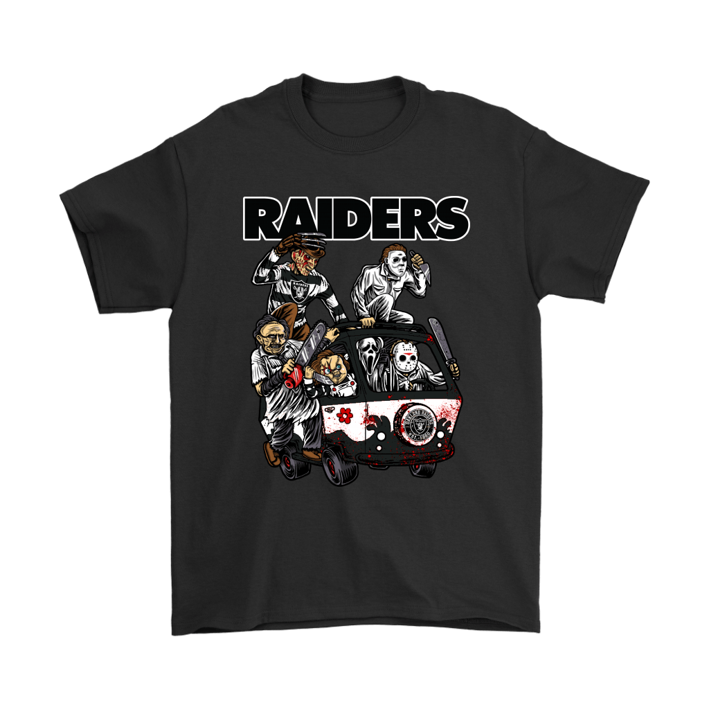 The Killers Club Oakland Raiders Horror Football T-Shirt - T-shirts Low  Price