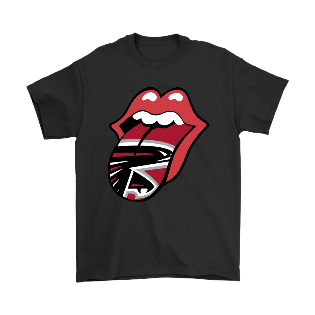 The Rolling Stones Logo X Atlanta Falcons Mashup Nfl Men Women T-shirt, Hoodie, Sweatshirt | Size Up To 6xl