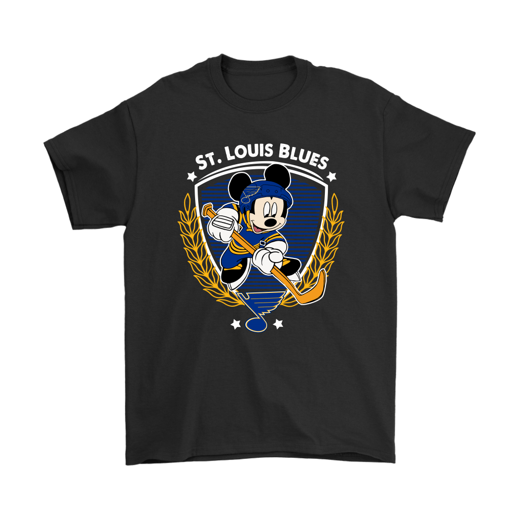 Enjoy Ice Hockey St Louis Blues Mickey Mouse Men Women T-shirt
