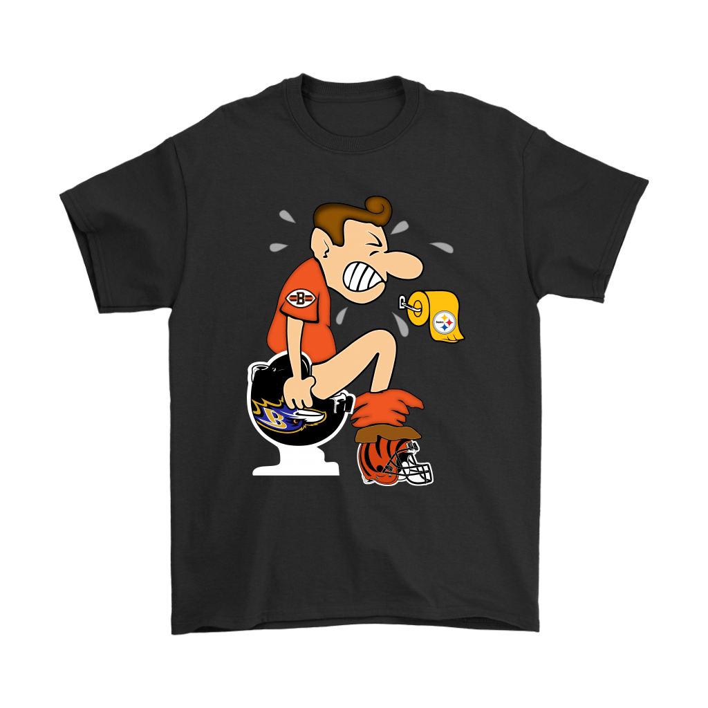 The Cleveland Browns Shit On Other Teams Disrespectful T-Shirt - T-shirts  Low Price