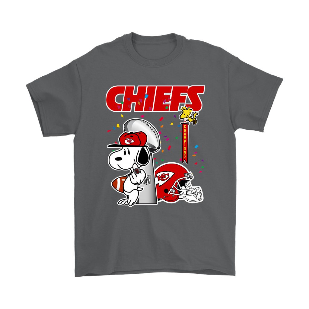 Snoopy Chiefs Taking The Super Bowl Kansas City Chiefs Champions Men Women  T-shirt, Hoodie, Sweatshirt