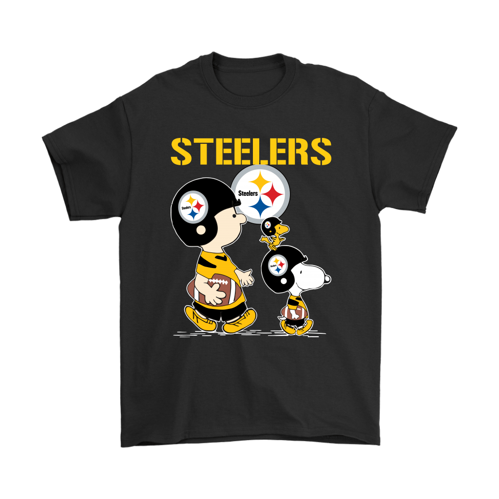 PITTSBURGH STEELERS Let's Play Football Together Snoopy NFL Youth