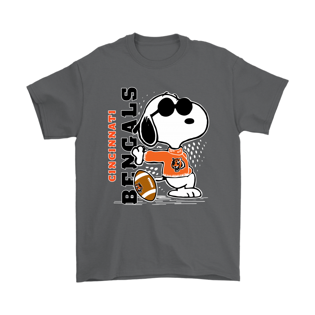 Joe Cool Snoopy Cincinnati Bengals T-Shirt - T-shirts Low Price