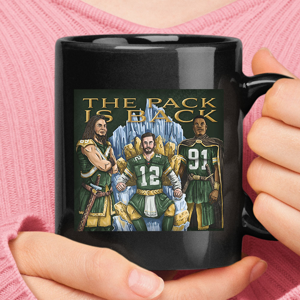 Green Bay Packers The Pack Is Back Nfl Football Mug – Ceramic Mug 11oz, 15oz