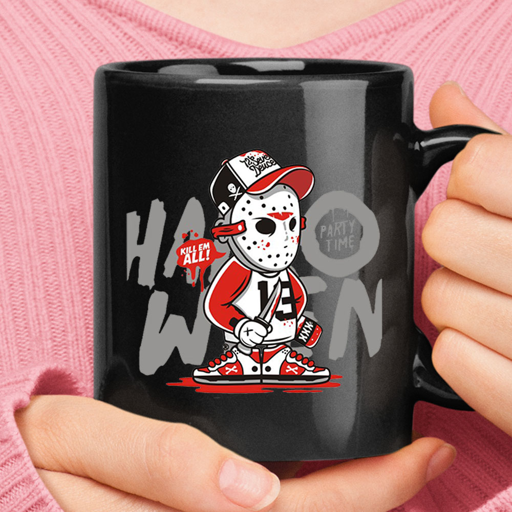 Halloween Party Time Kill Them All Jason Voorhees Mug – Ceramic Mug 11oz, 15oz