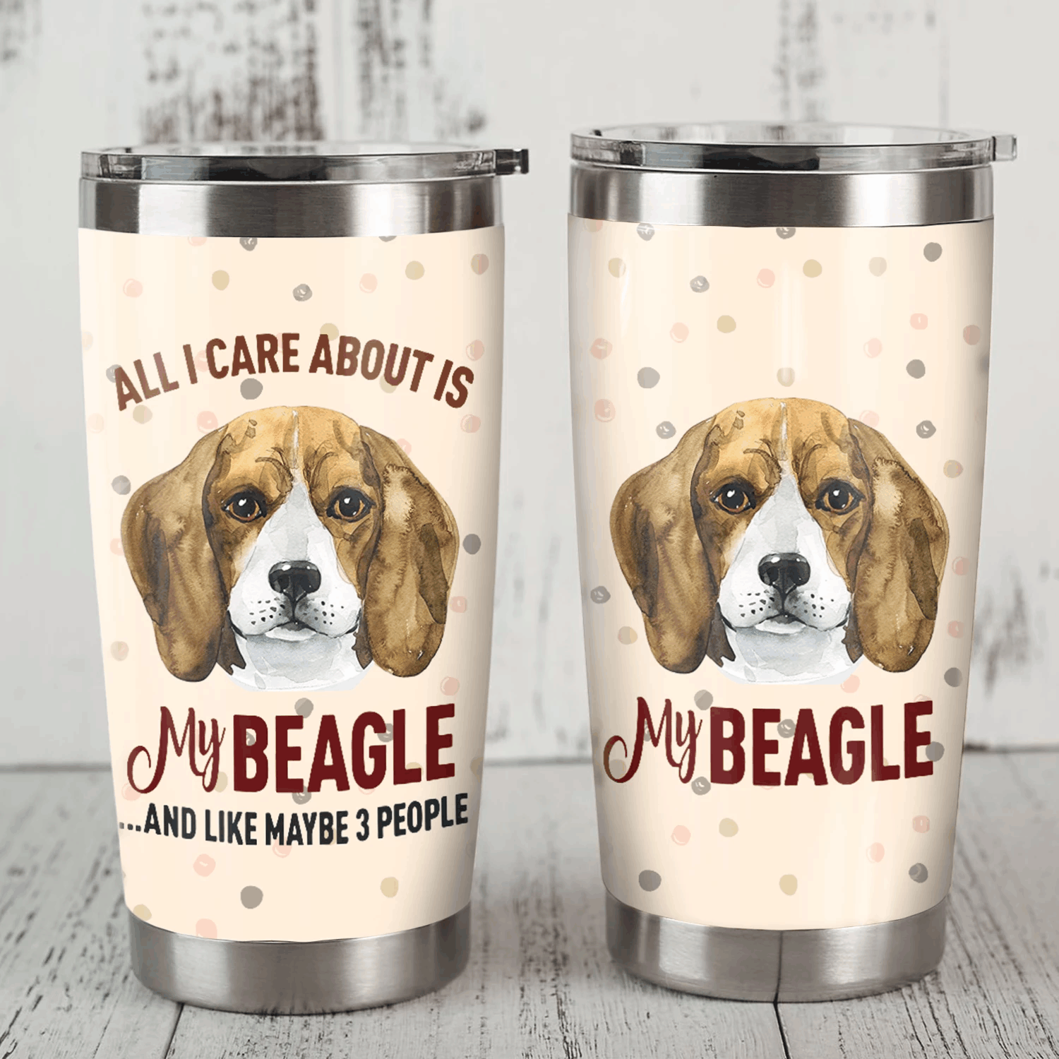 Beagle Dog Dog Tumbler