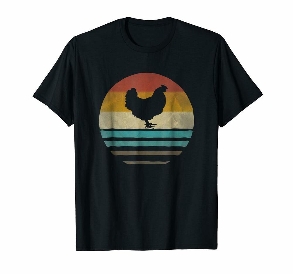 Retro Vintage Chicken Shirt Funny Farm Poultry Farmer Gift