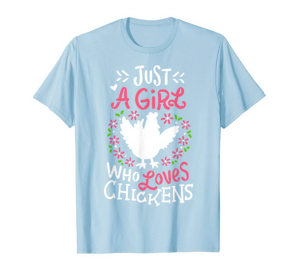 Chicken Shirt Dress Gift Cute T-shirt, Hoodie, Sweatshirt Just A Girl Who Loves New