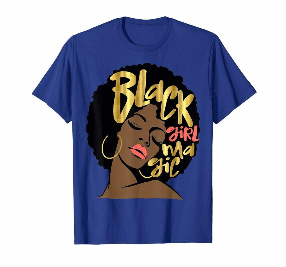 Coral Black Girl Magic T-shirt, Hoodie, Sweatshirt Womenmelanin Queen Pride