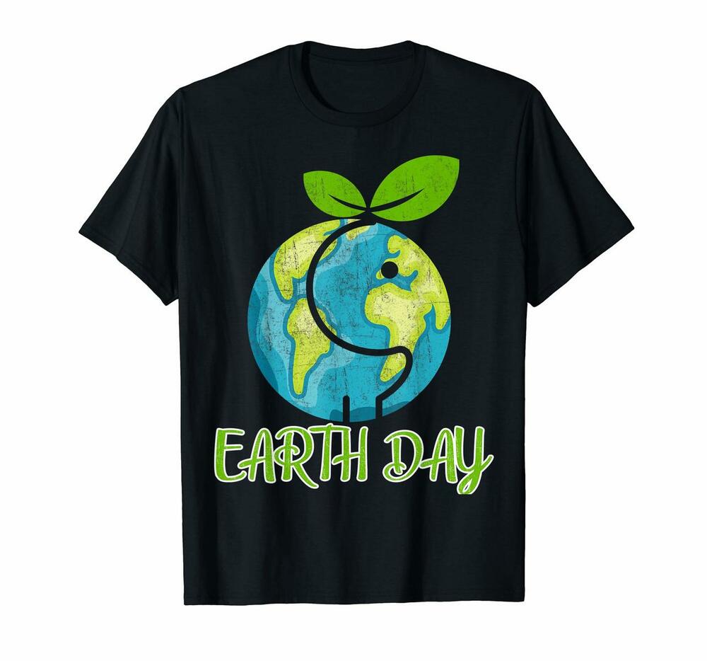 Earth Day 2021 Tshirt Great Vintage Earth Day Elephant Shirt
