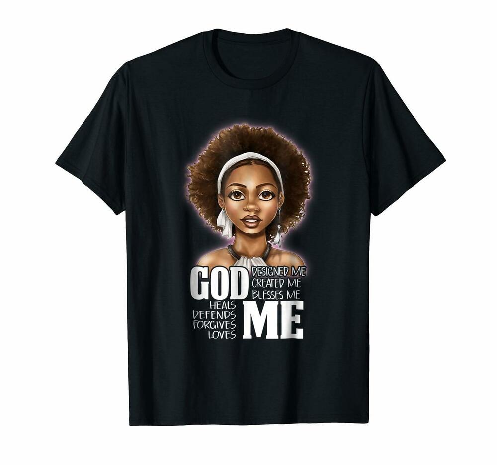 God Created Me Melanin Girl T-shirt, Hoodie, Sweatshirt