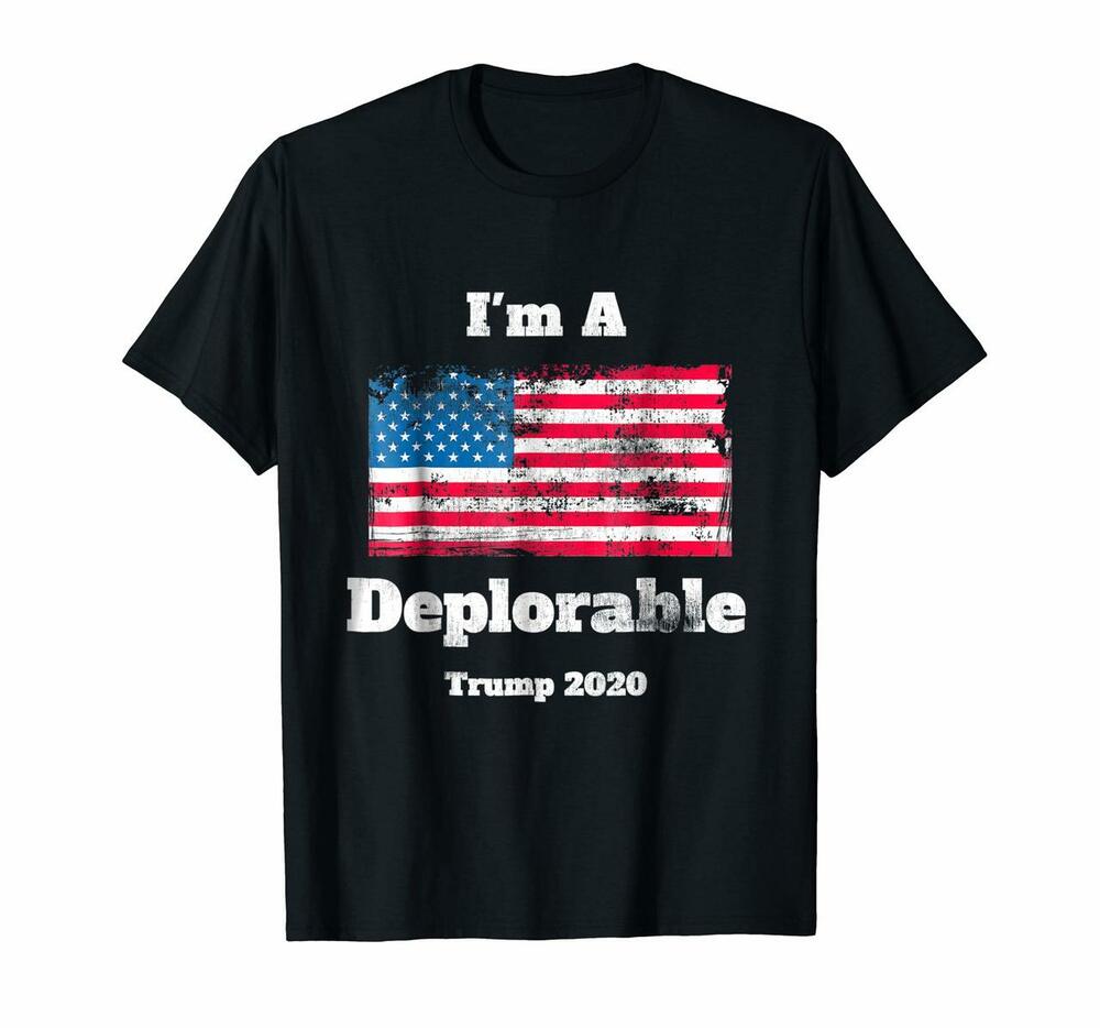 Im A Deplorable Trump 2021 American Flag Shirt