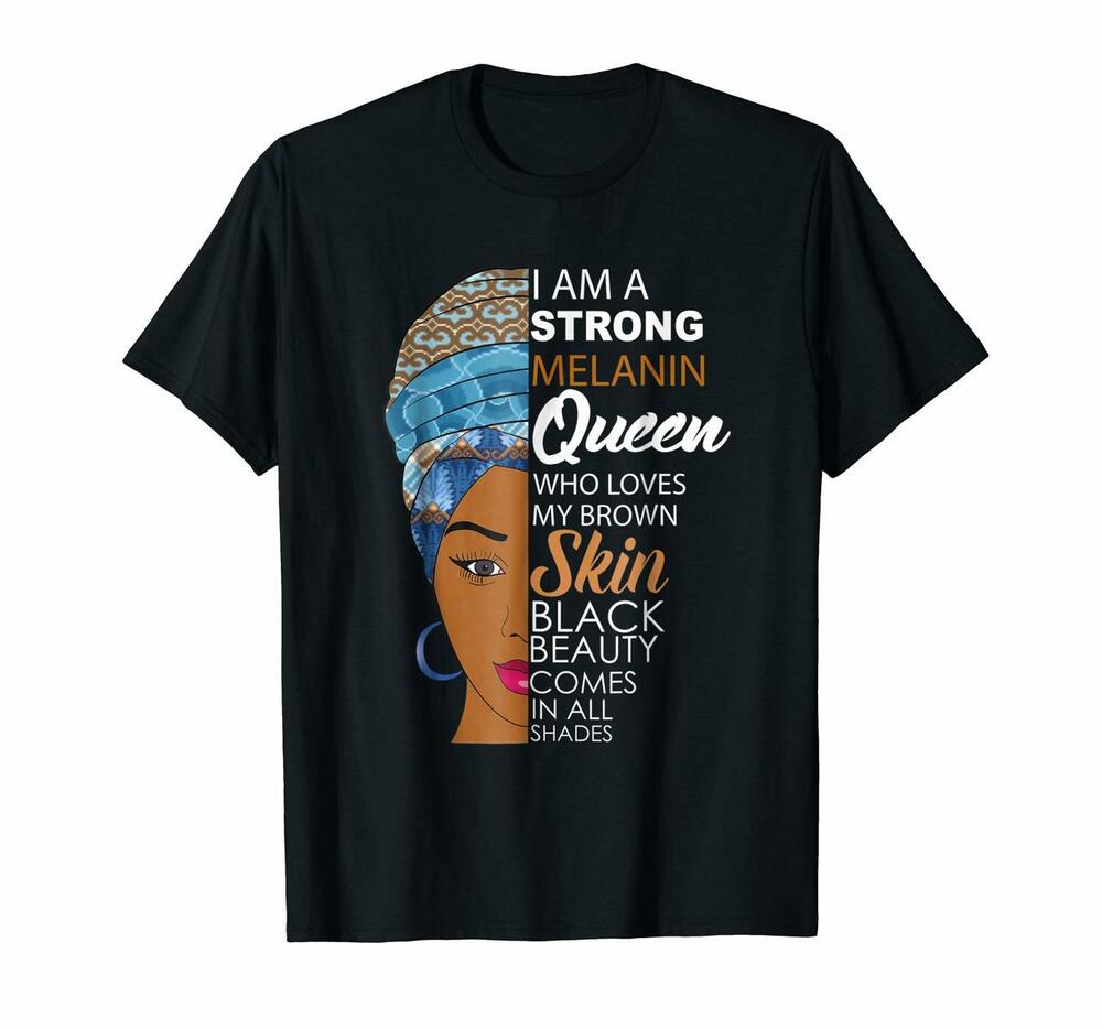 Strong Melanin Queen Afrocentric Beauty Shades T-shirt, Hoodie, Sweatshirt