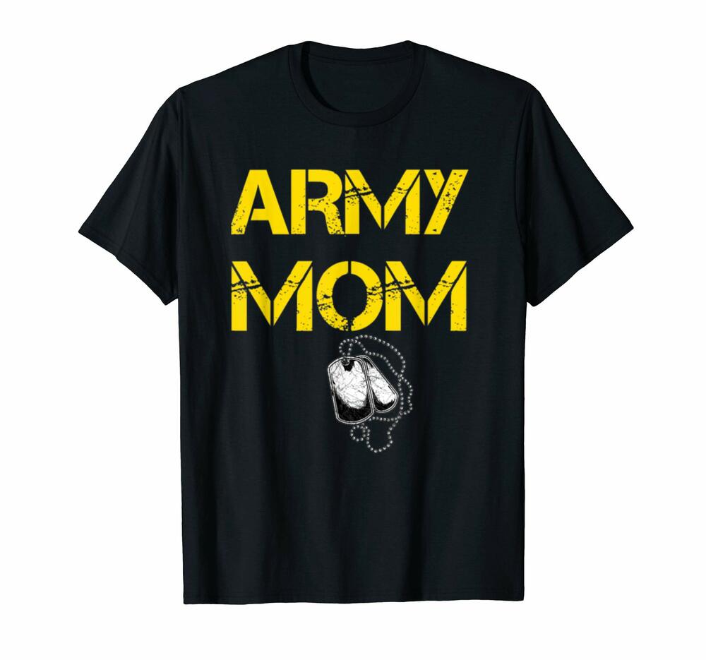 Army Mom Gift Mother Dog Tag T-shirt, Hoodie, Sweatshirt