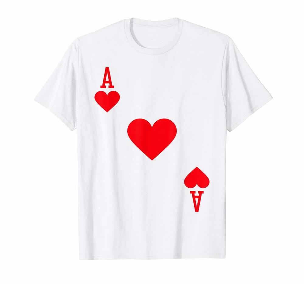 Ace Of Hearts Costume T-shirt, Hoodie, Sweatshirt Halloween Deck Of Cards