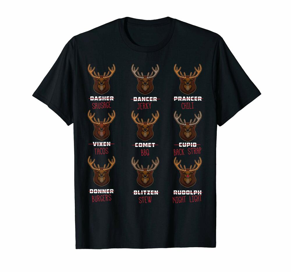 All Of Santas Reindeer Funny Deer Graphic Christmas Gifts T-shirt, Hoodie, Sweatshirt
