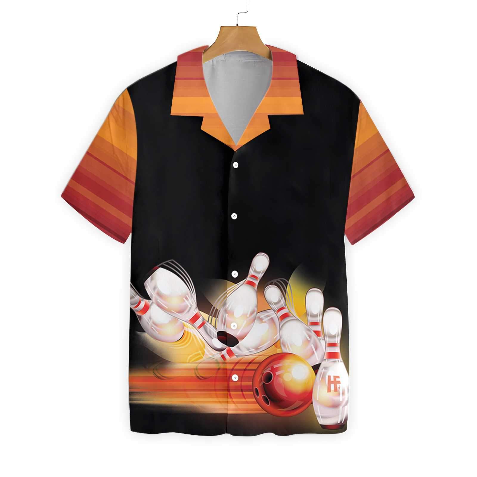 Bowling Ball And Pin Akm24 0202 Hawaiian Shirt
