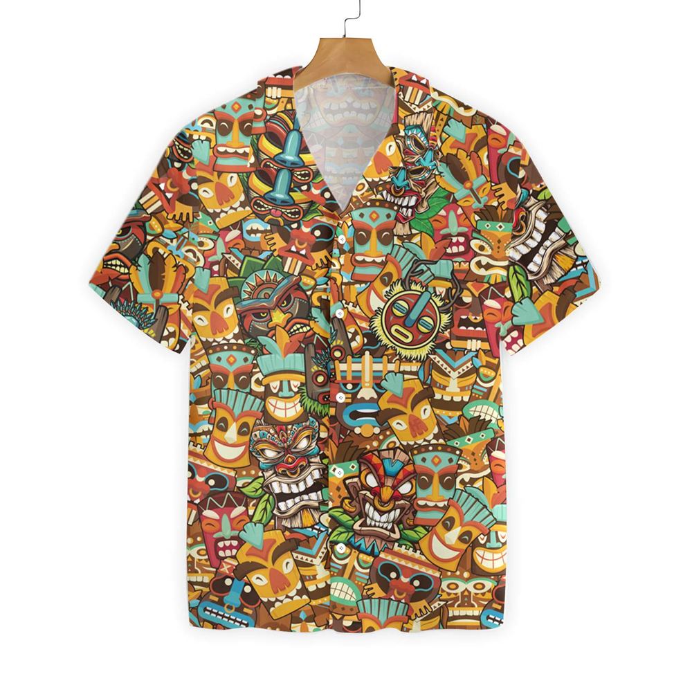 African Tiki Akm15 0211 Hawaiian Shirt