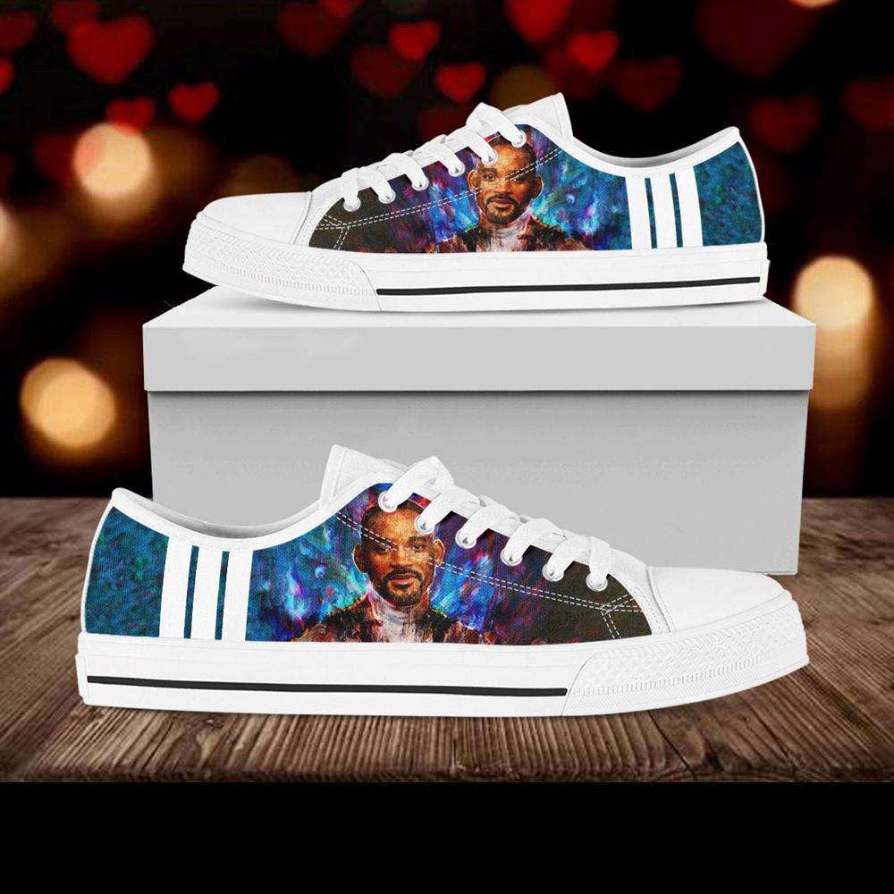 Will Smith Lowtop Rapper Lowtop Music Canvas Shoes Birthday Unisex Father3