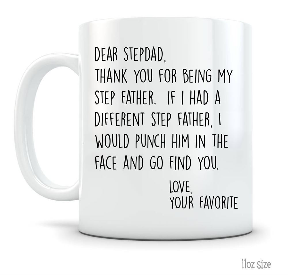 Step Dad Mug Gift For Fathers Day Funny Stepdad Gifts For Him Gift For Men