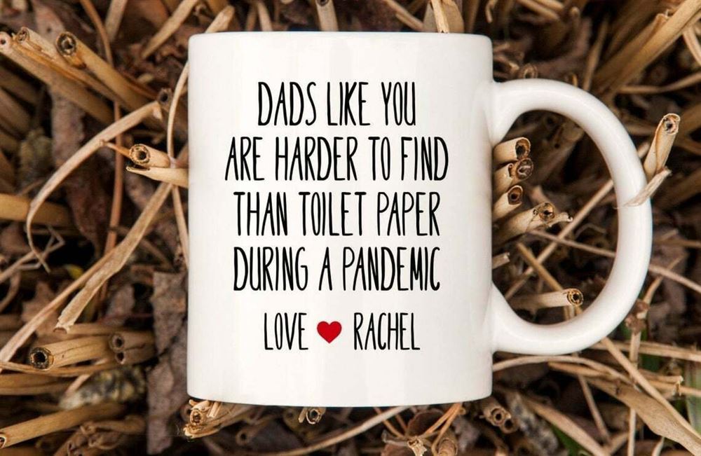 Funny Dad Mug Toilet Paper – Christmas Mugs Funny Dads Gifts – Valentine39;