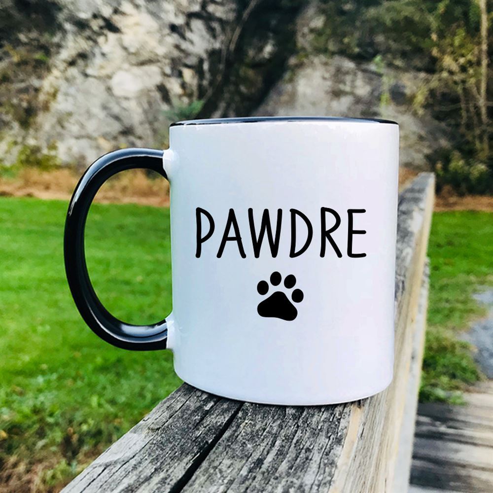 Pawdre – Mug – Dog Dad Gift – Dog Dad Mug – Funny Gift For Dog Dad – Gifts