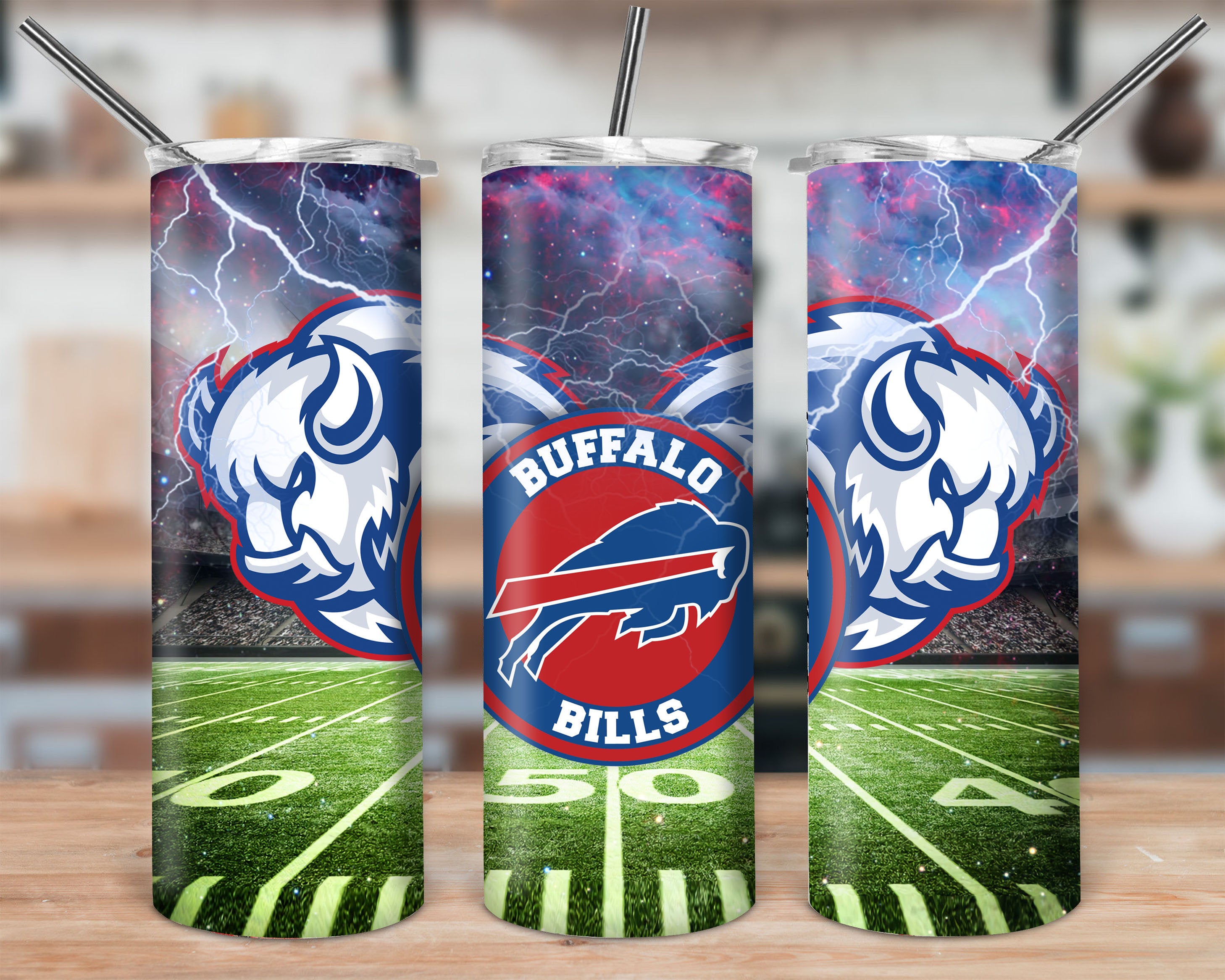 Buffalo Bills - 20 oz Skinny Tumbler