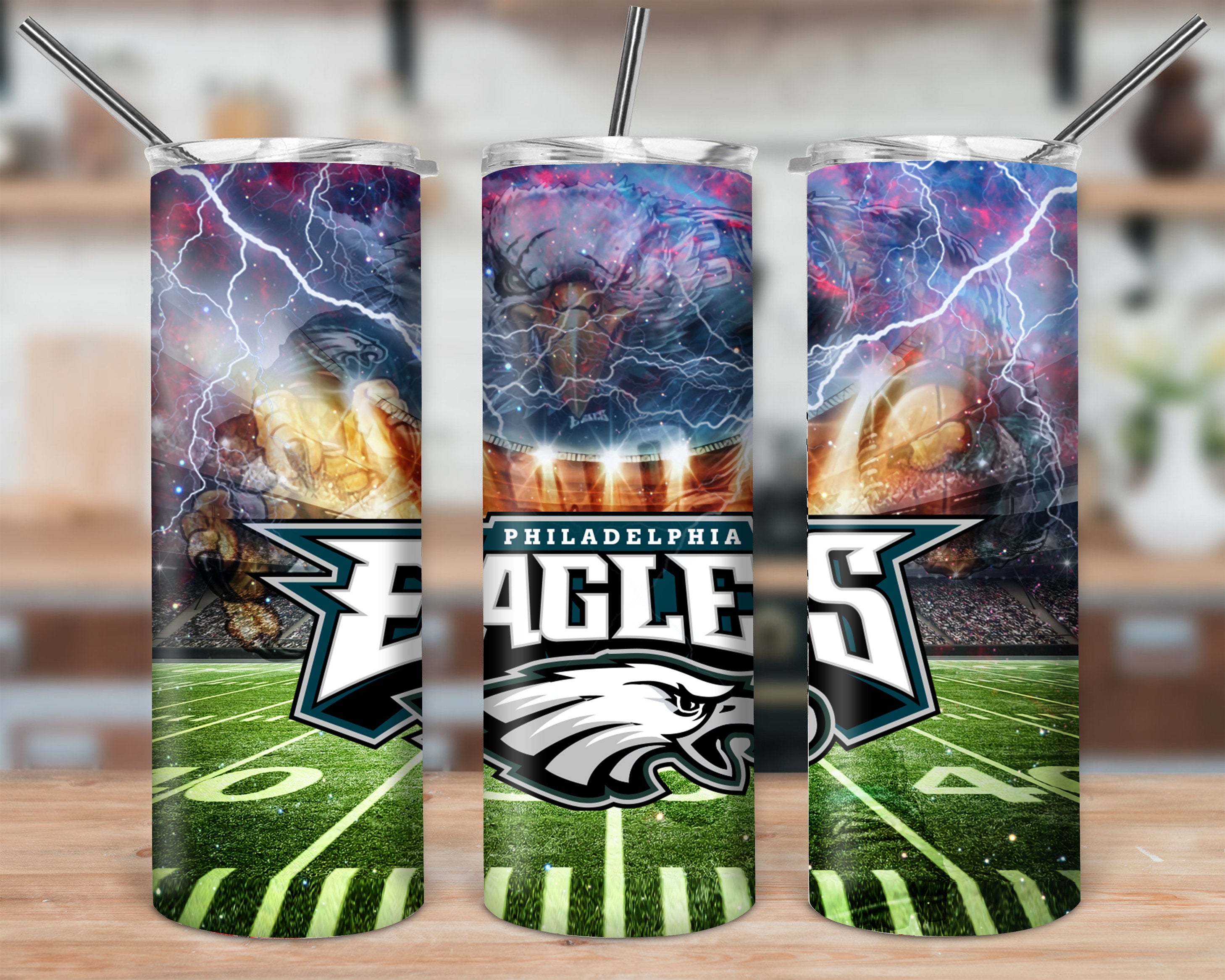 Philadelphia Eagles Ready To Press Sublimation Print for 20oz