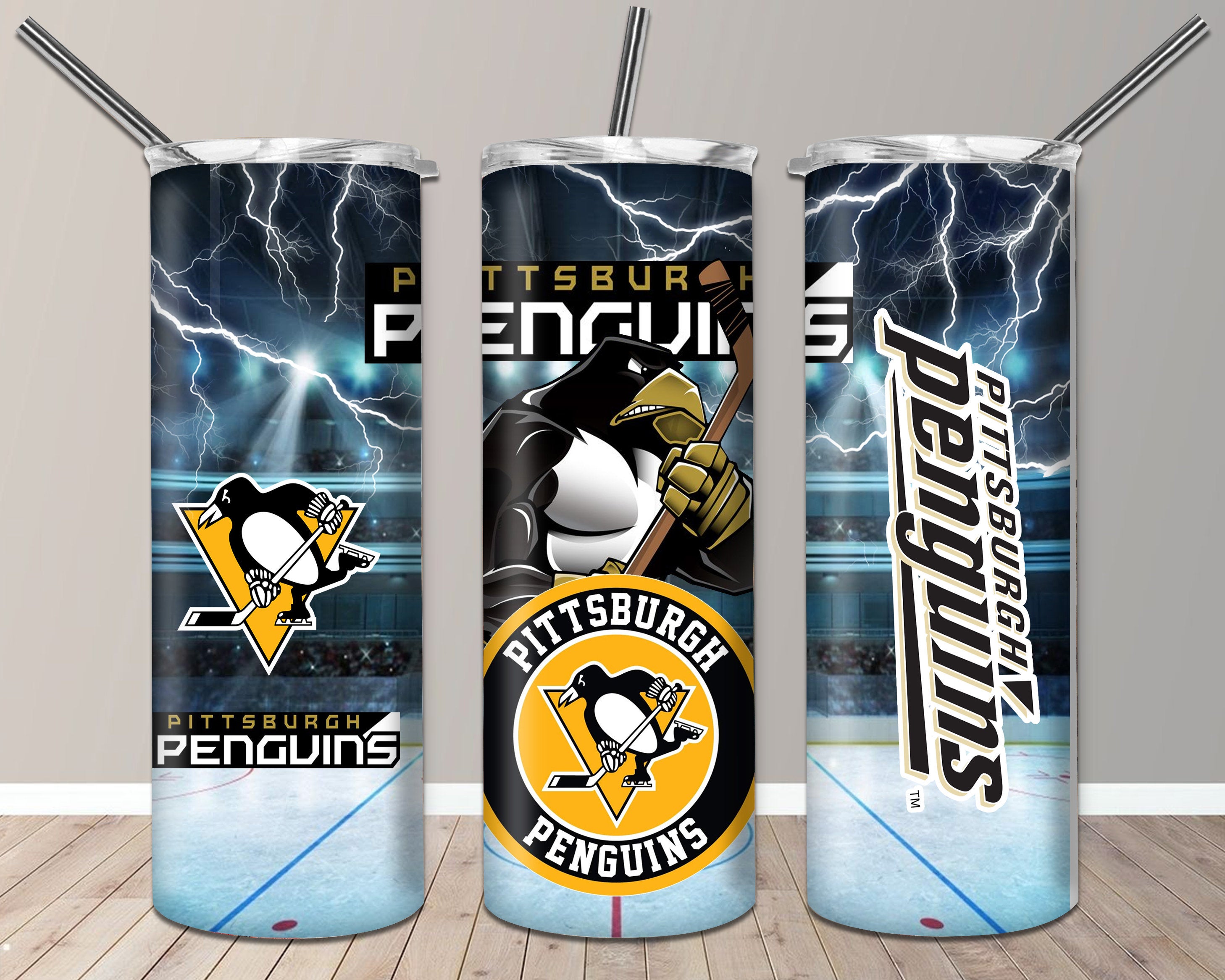 Nhl Pittsburgh Penguins Stainless Steel Tumbler : Target