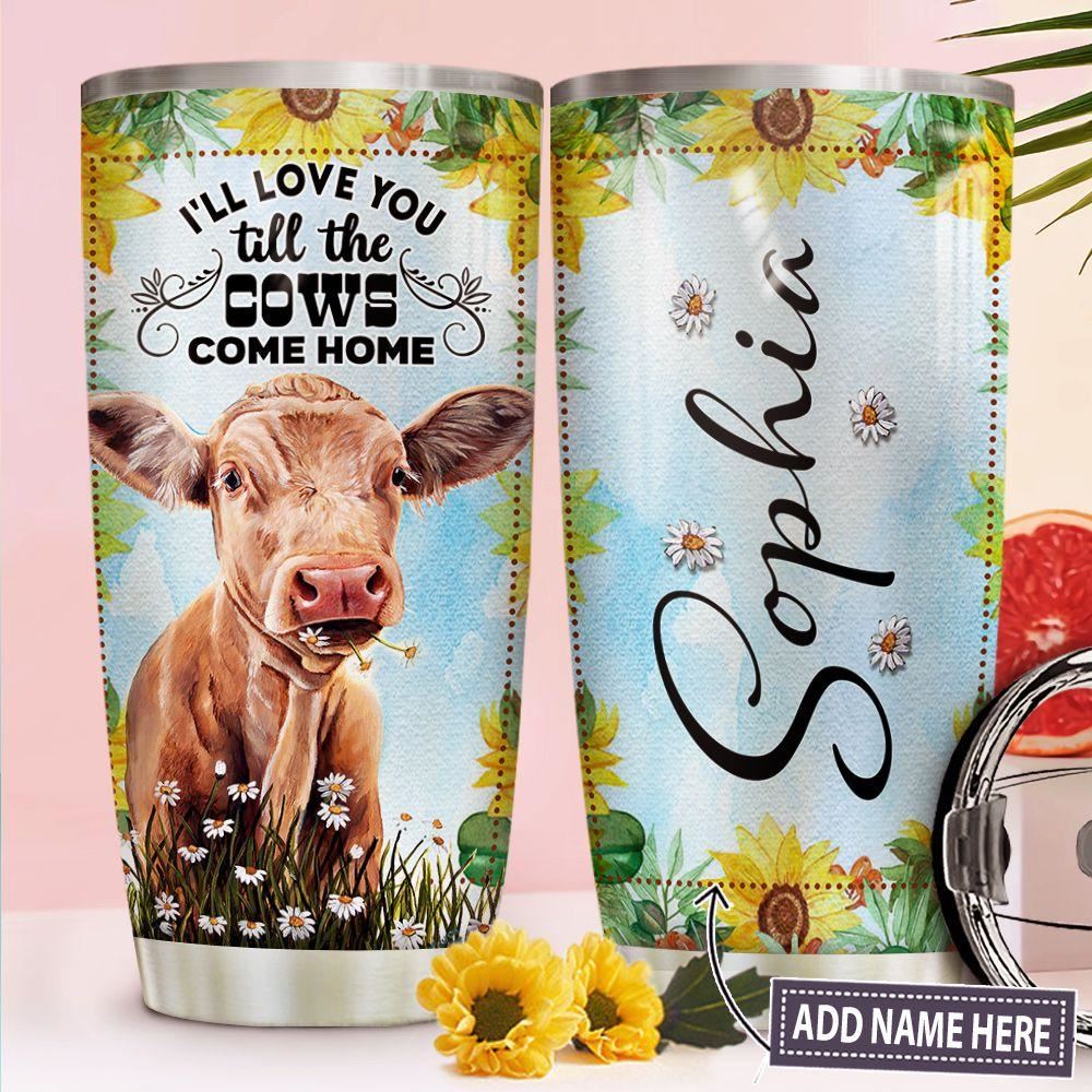 Cow Personalized Stainless Steel Tumbler