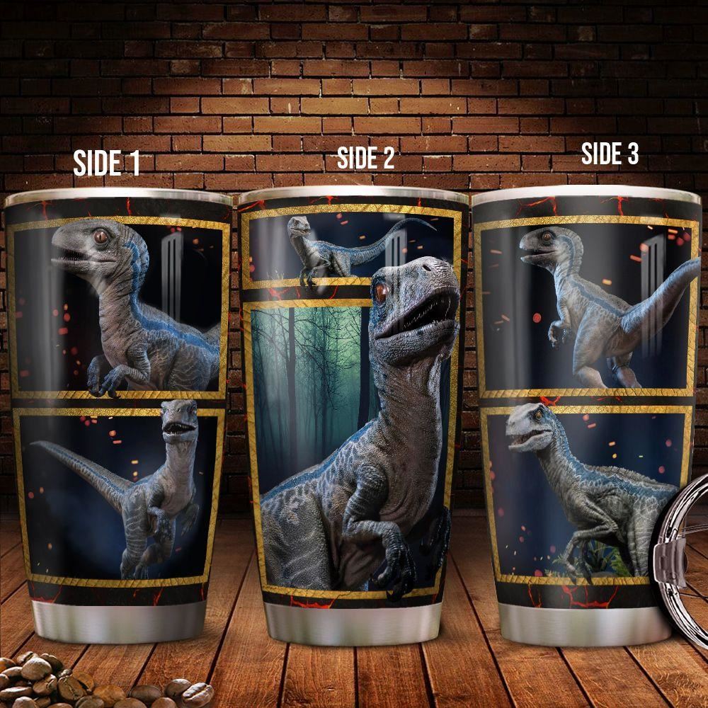 3d Picture Dinosaur T Rex Stainless Steel Tumbler