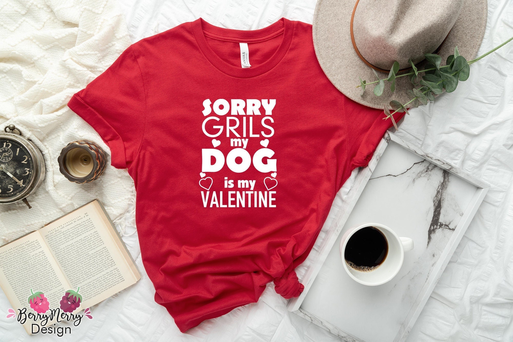 Valentines Day Shirt Girlfriend Heart Tee Womens Unisex Tee