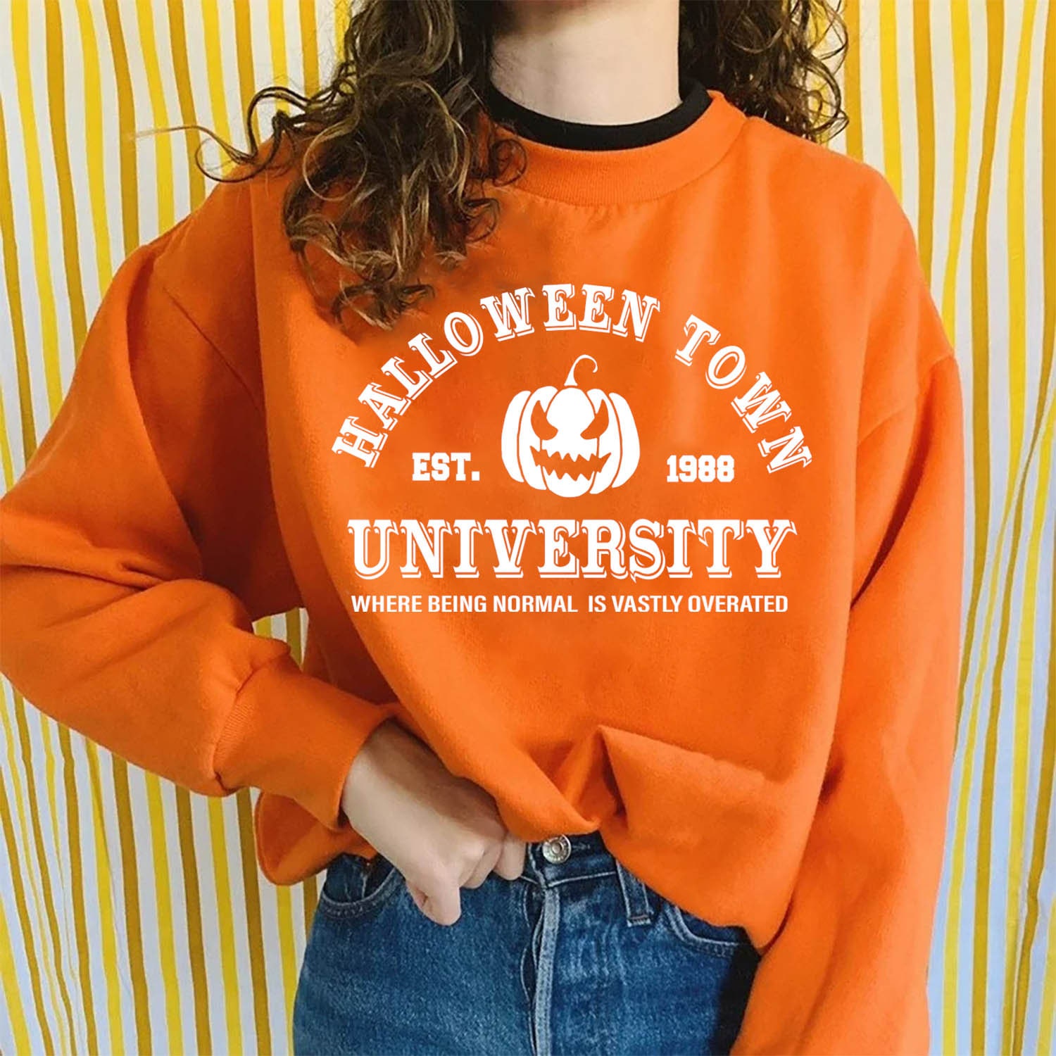 Halloween Town Est 1998 University Sweatshirt Halloweentown