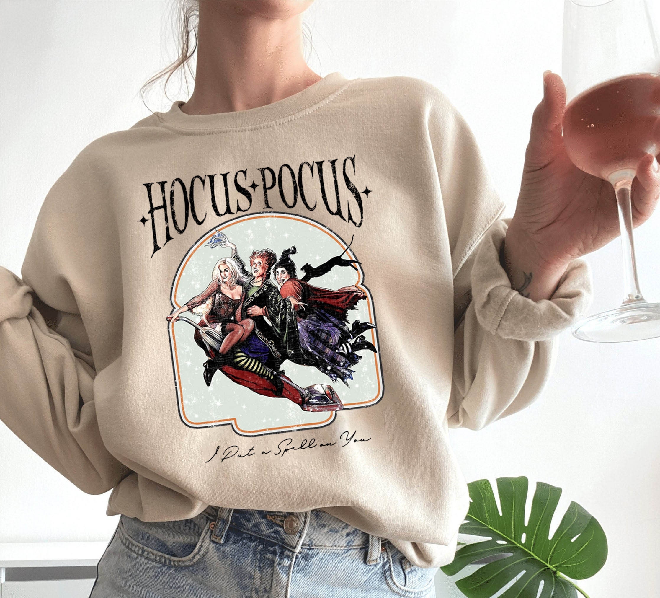 Hocus Pocus I Put A Spell On You Sweatshirt Hocus Pocus