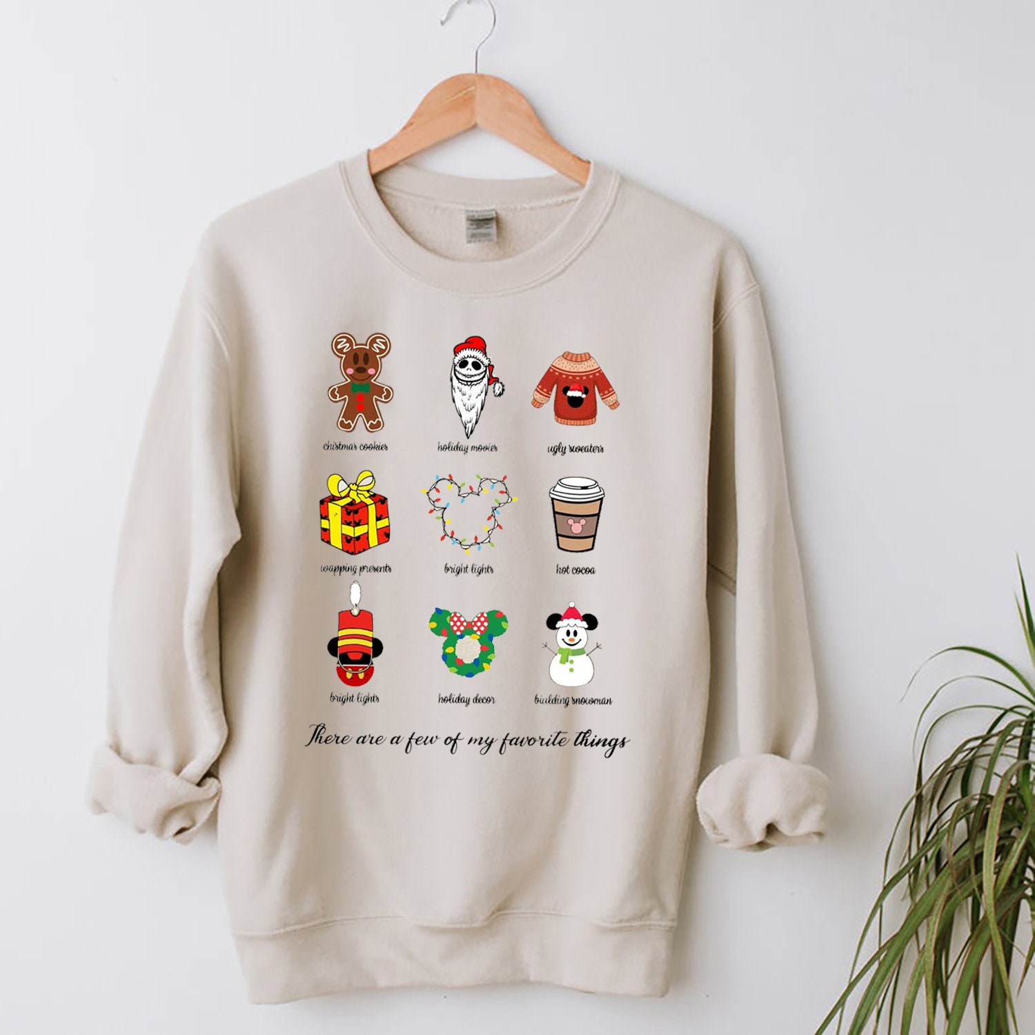 Christmas Sweatshirt There Are A Few Of My Favorite Things