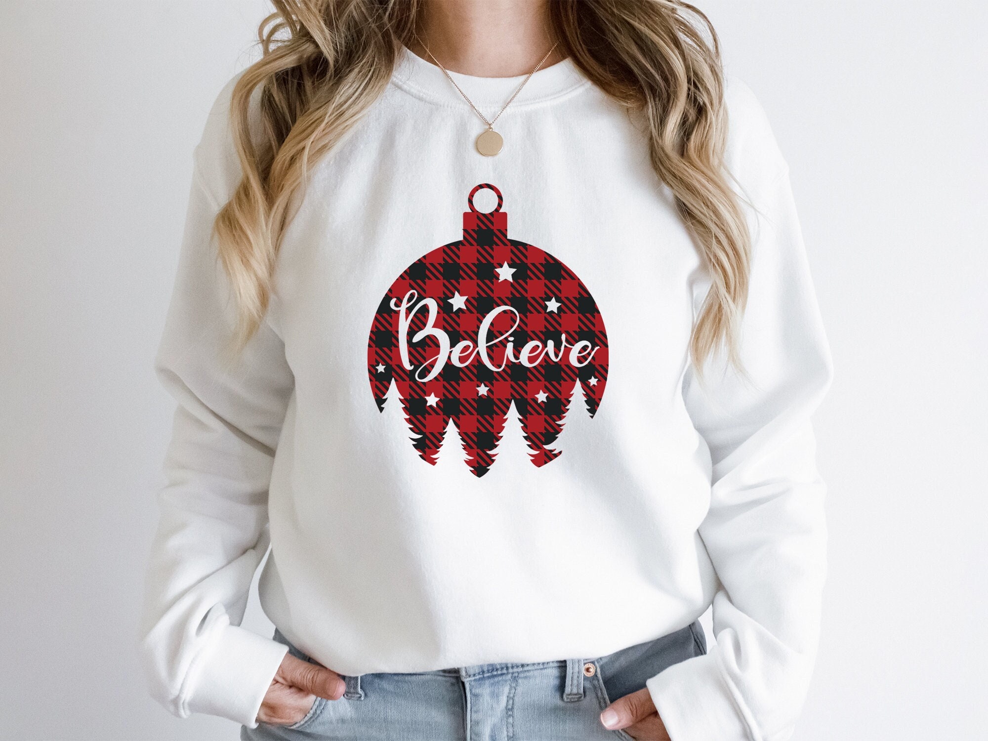 Believe Christmas Sweatshirt Christmas Believe Shirt