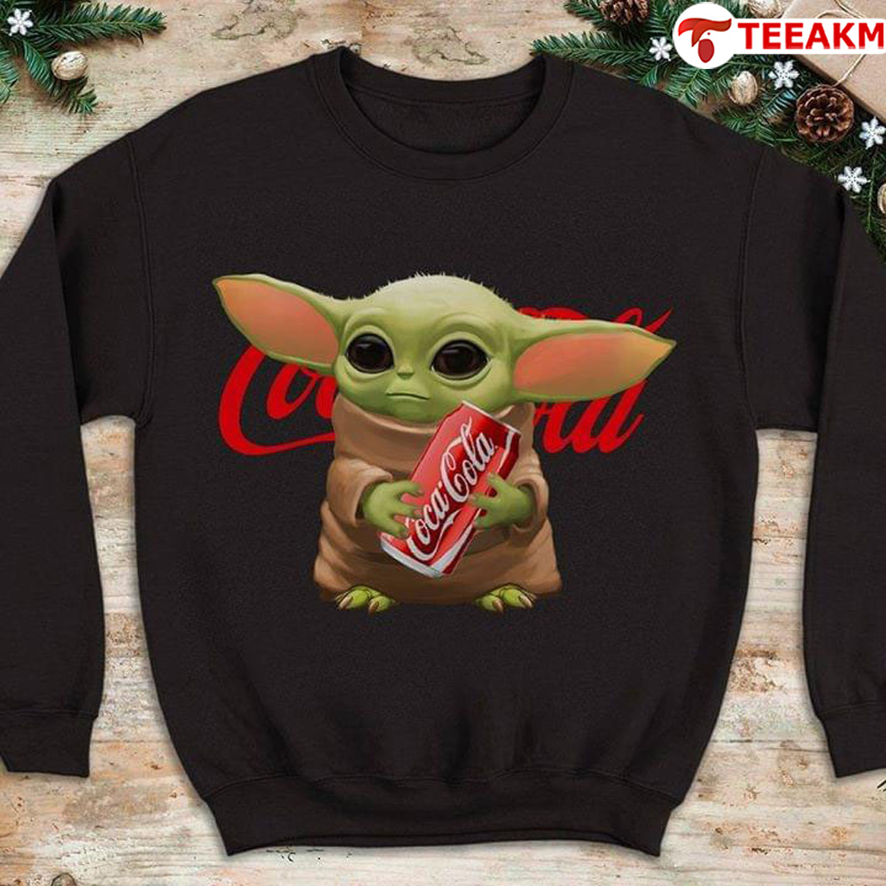 Baby Yoda Holding Coca Cola Unisex T-shirt