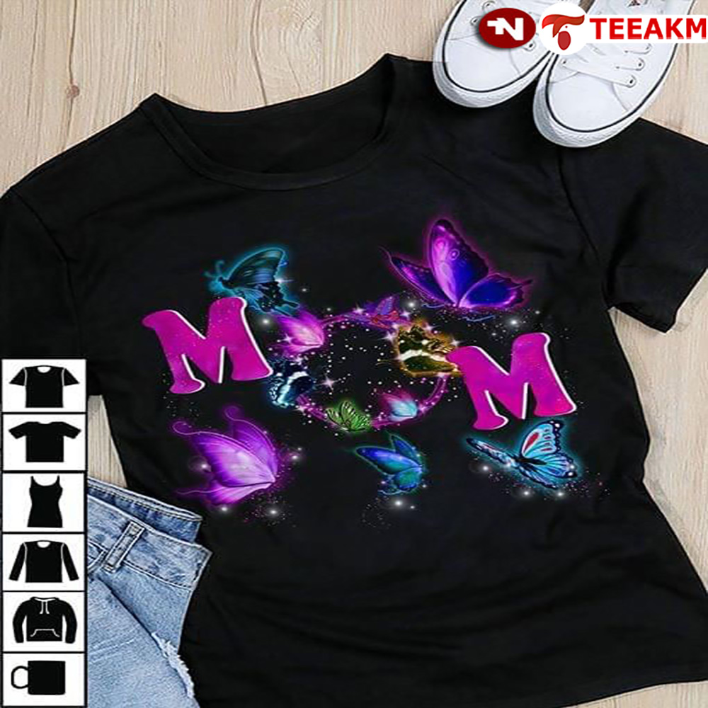 Butterfly Mom Unisex T-shirt
