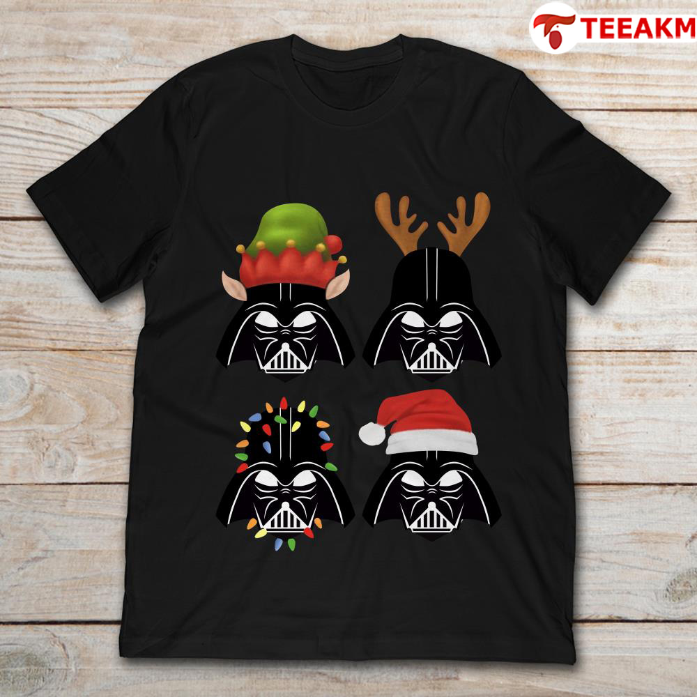 Darth Vader Star Wars Christmas Unisex T-shirt