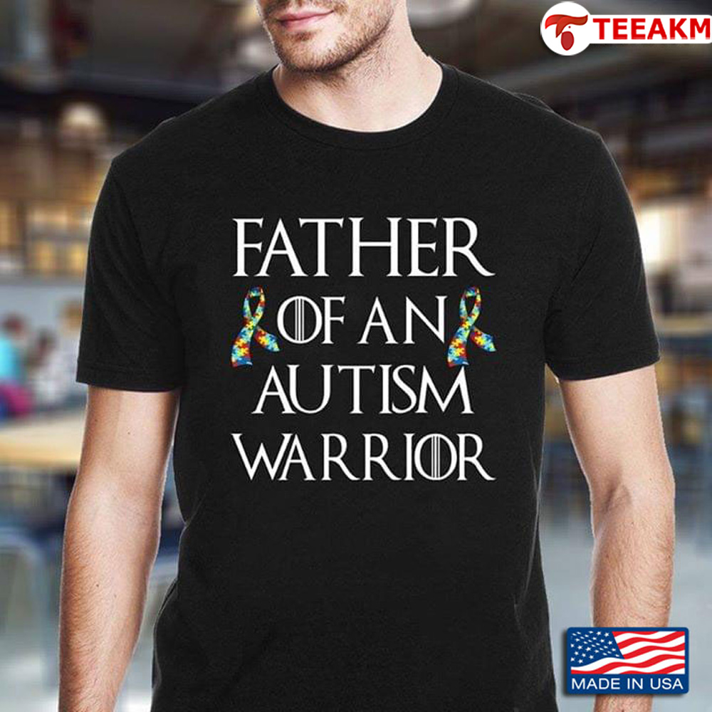 Father Of An Autism Warrior Unisex T-shirt