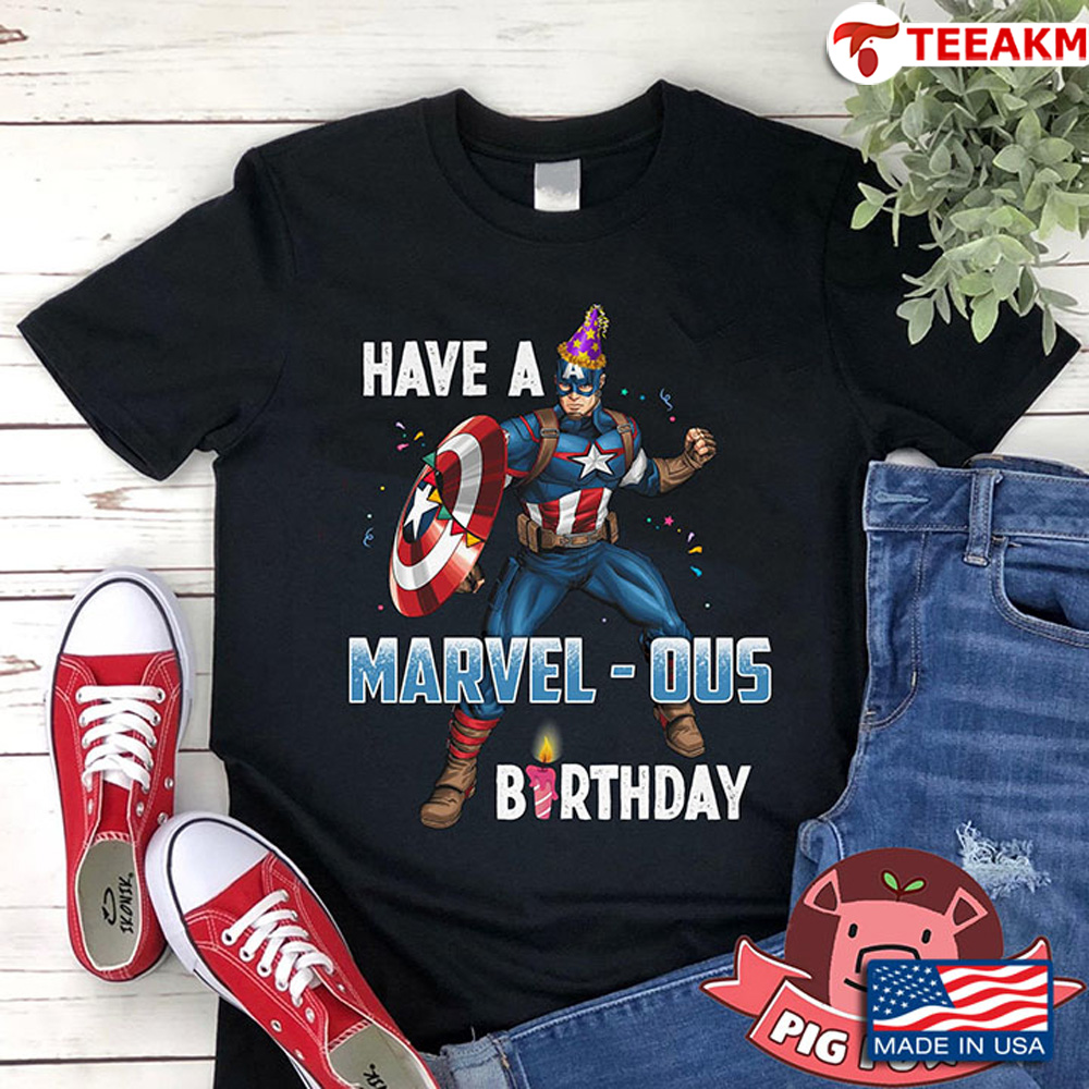 Have A Marvel-ous Birthday Unisex T-shirt
