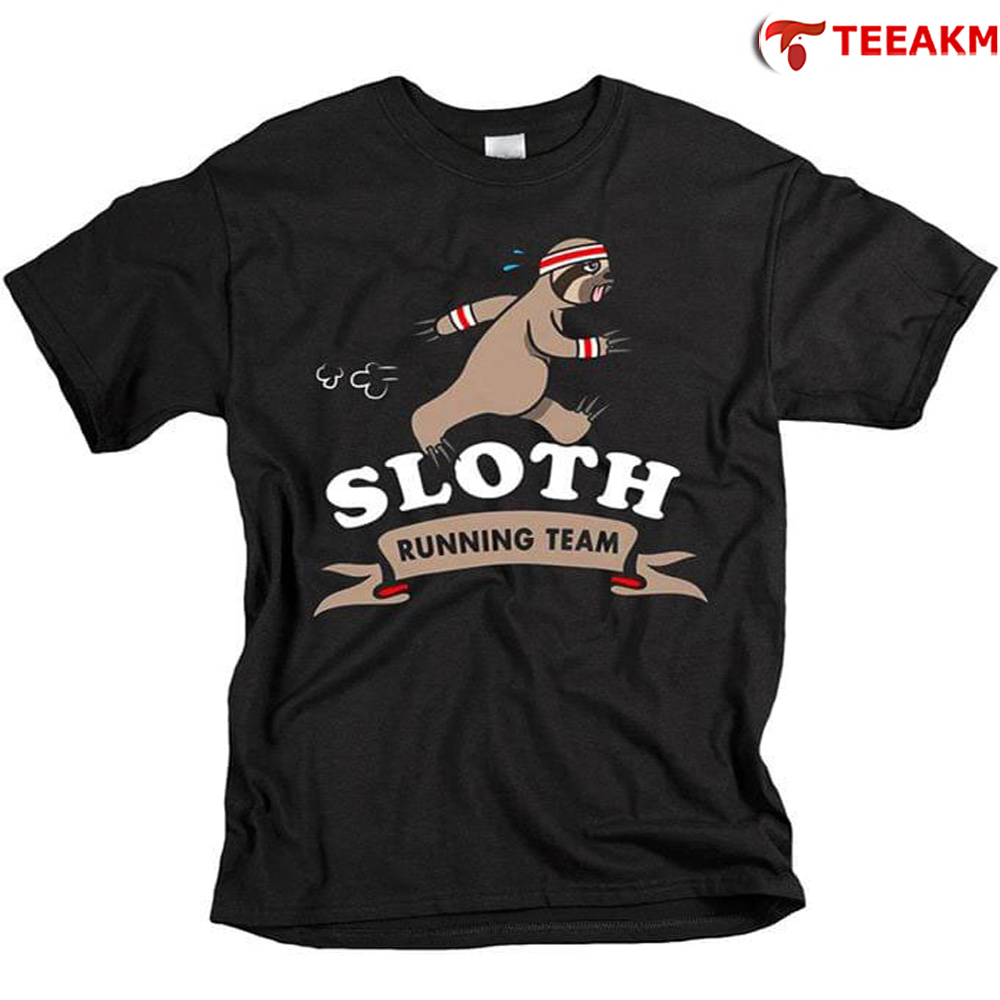 Sloth-running-team Unisex T-shirt