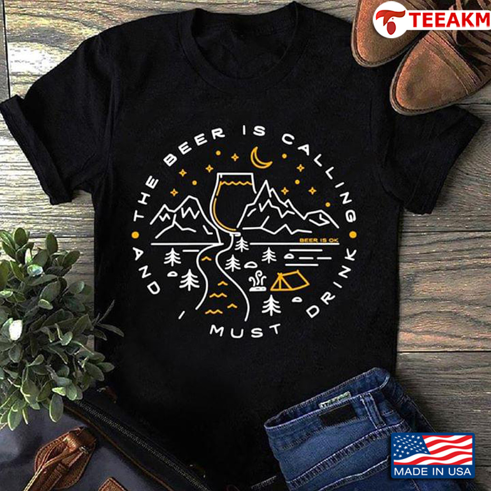 The-beer-is-calling-and-i-must-drink Unisex Tee